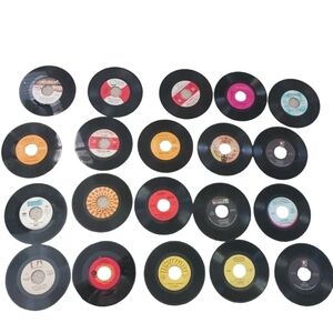20 Various Artist 45 Vinyl Records